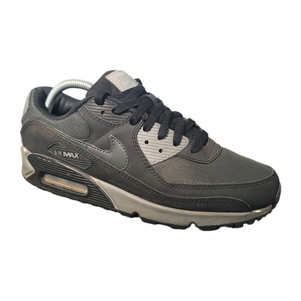 Nike Air Max 90 Black Anthracite Cool Grey Trainers HM0625-001 Size 9.5 Sneakers